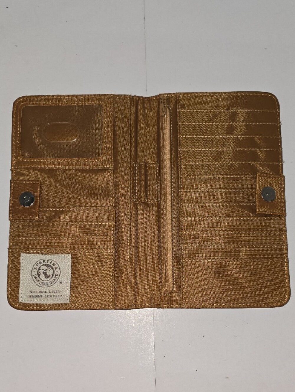 Spartina 449 Multicolor Gracie Woven Plaid Continental Wallet - Picture 4 of 13